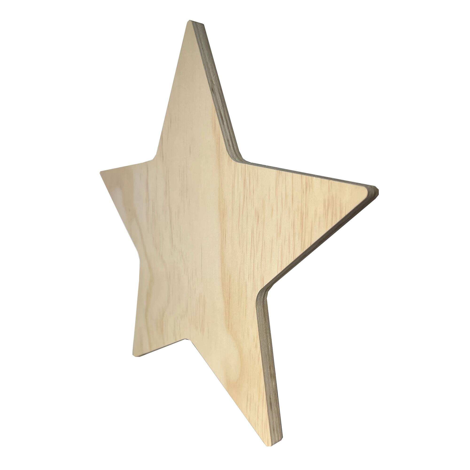 12" Plywood Star Shape